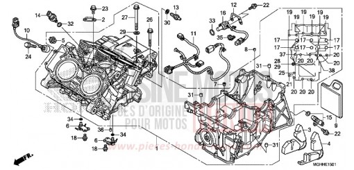 CARTER MOTEUR (VFR1200XD/XDA/XDS) VFR1200XDH de 2017